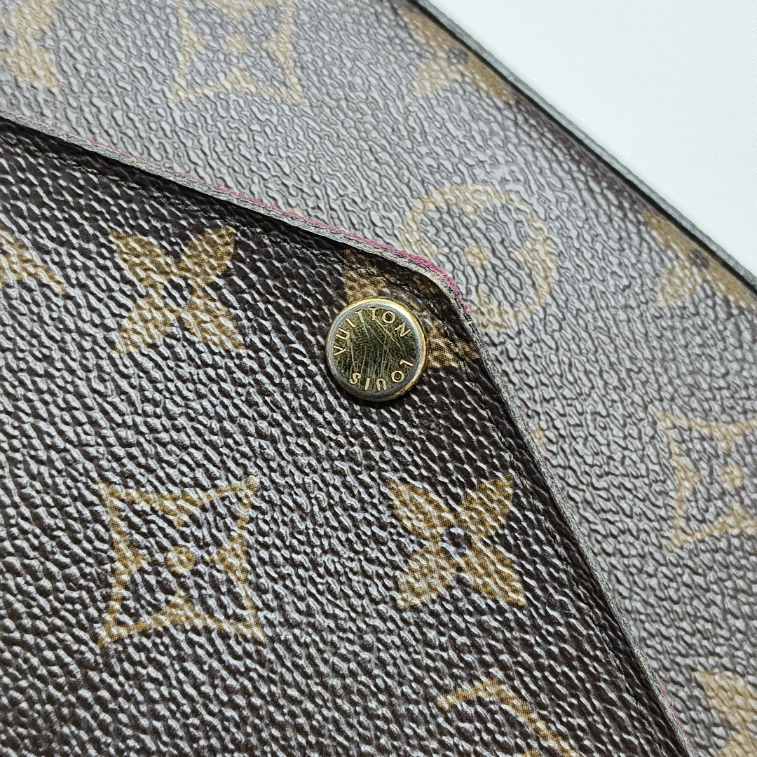 FÉLICIE Monogram Coated Canvas Brown