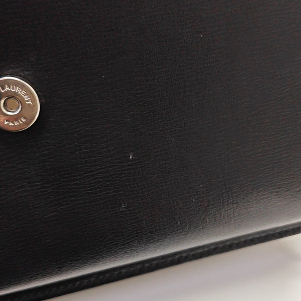 SUNSET Medium Calfskin Black
