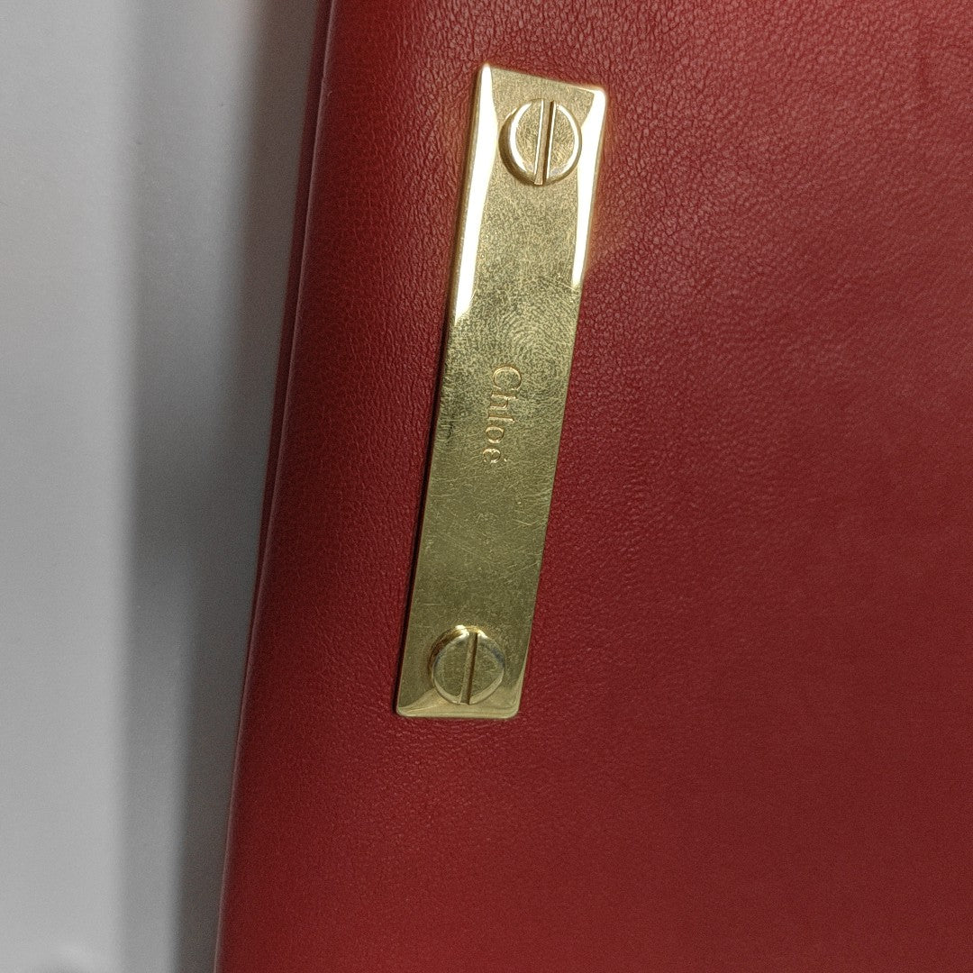 Calfskin Wallet Red