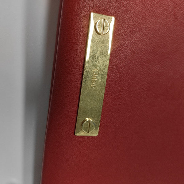 Calfskin Wallet Red