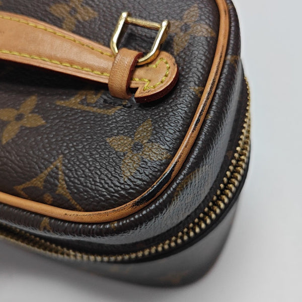 NICE Super Mini Monogram Coated Canvas Brown