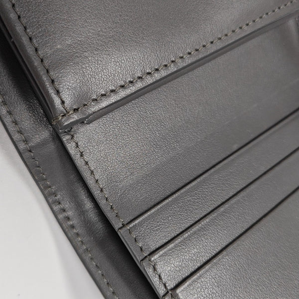 Calfskin Wallet Gray