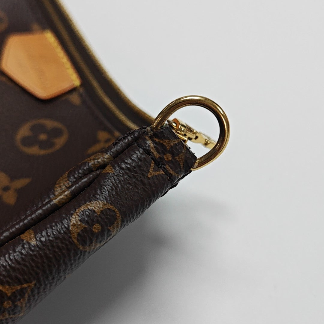 MULTI Monogram Coated Canvas Brown