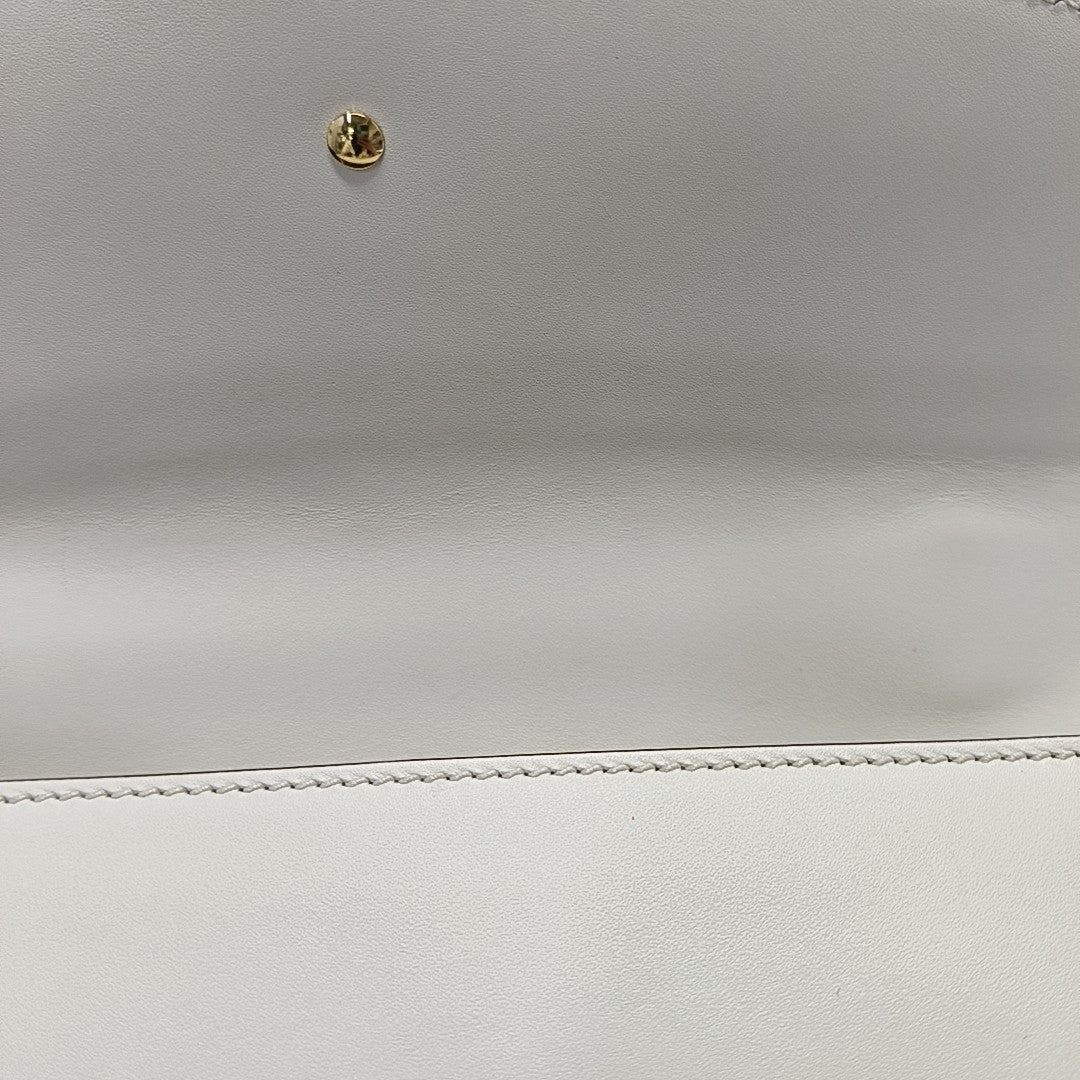 Sylvie Small Calfskin White
