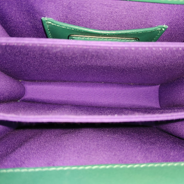SERPENTI FOREVER Small Calfskin Green