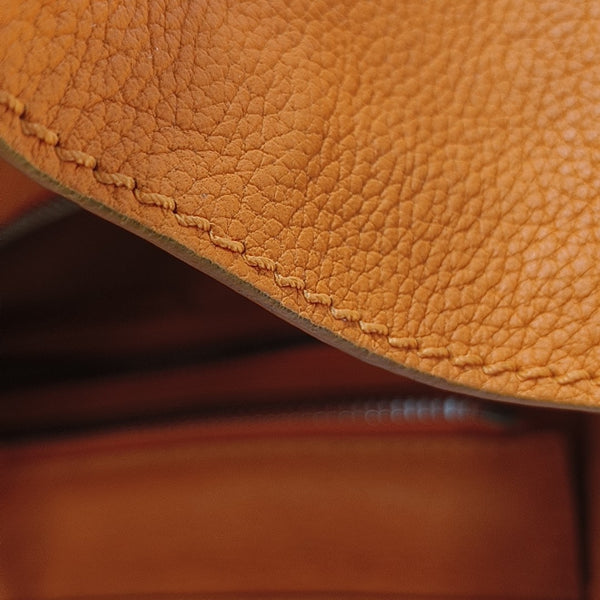 LUGGAGE Mini Calfskin Orange