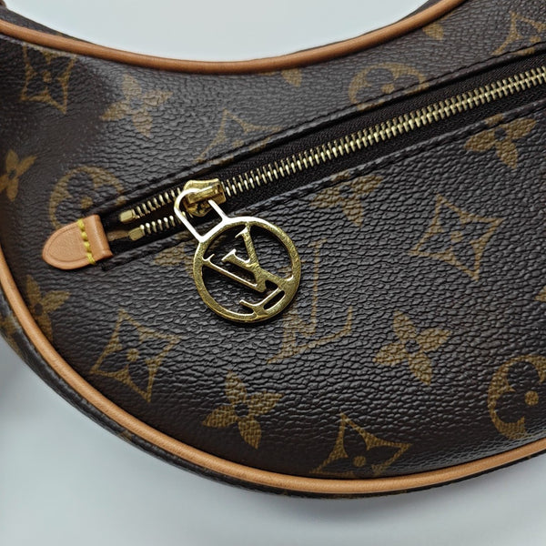 LOOP Monogram Coated Canvas Brown
