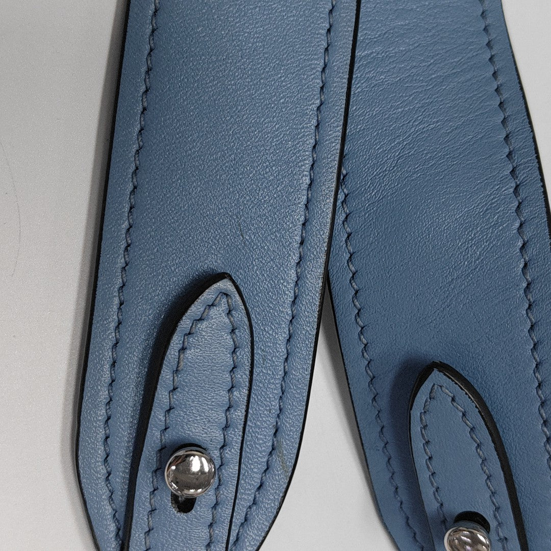 Plex Calfskin Blue