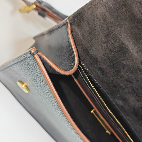 Miu Lady Calfskin Black