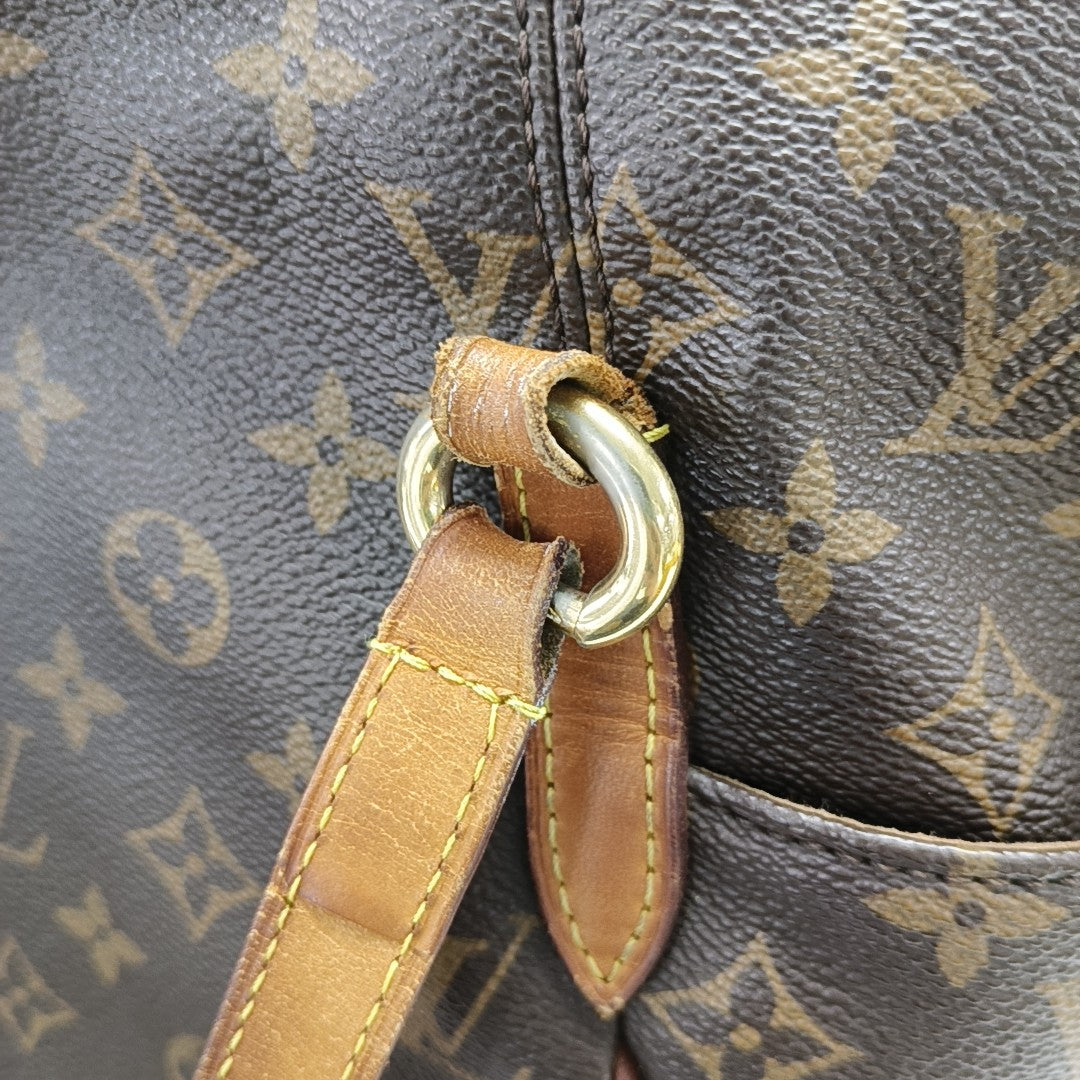 TOTALLY MM Monogram Coated Canvas Brown