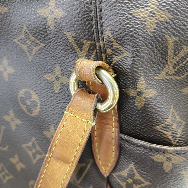 TOTALLY MM Monogram Coated Canvas Brown