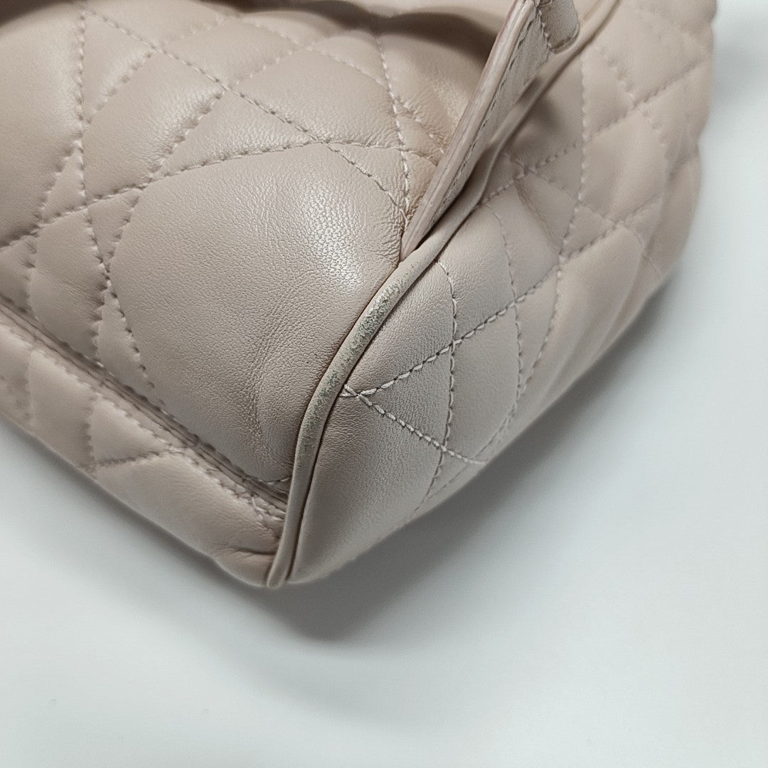 Dior Caro Small Cannage Lambskin Pink
