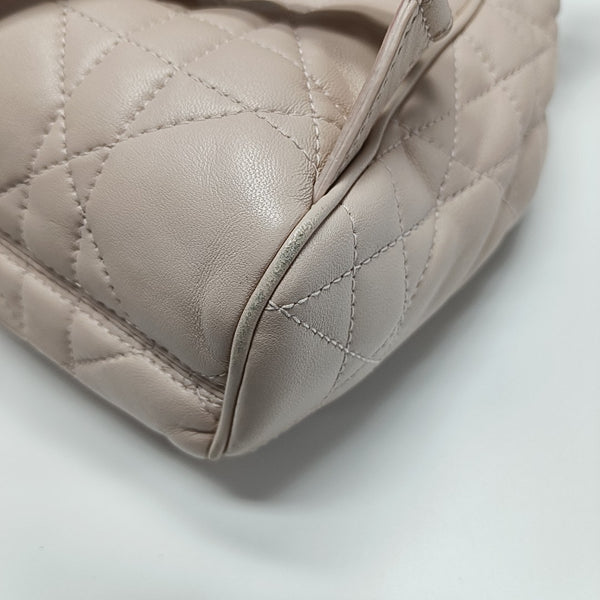 Dior Caro Small Cannage Lambskin Pink