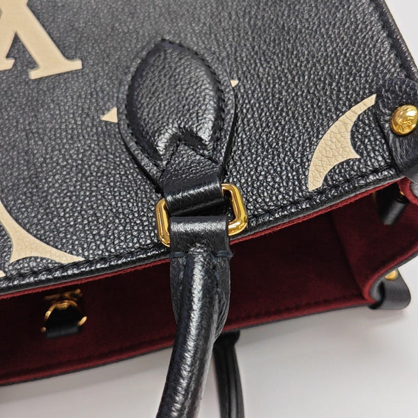 ONTHEGO PM Calfskin Black