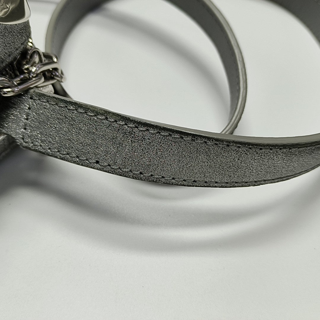 SOFT TRUNK Mini Damier Special Material Silver