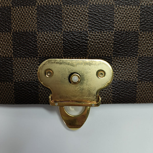 VAVIN PM Damier Ebene Coated Canvas Brown