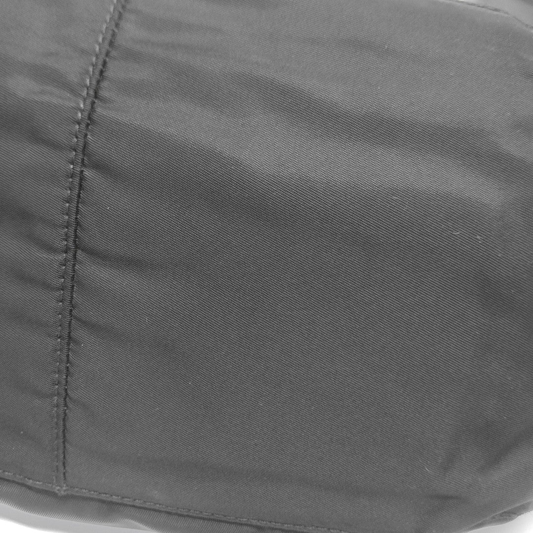 Nylon Shoulder Bag Black