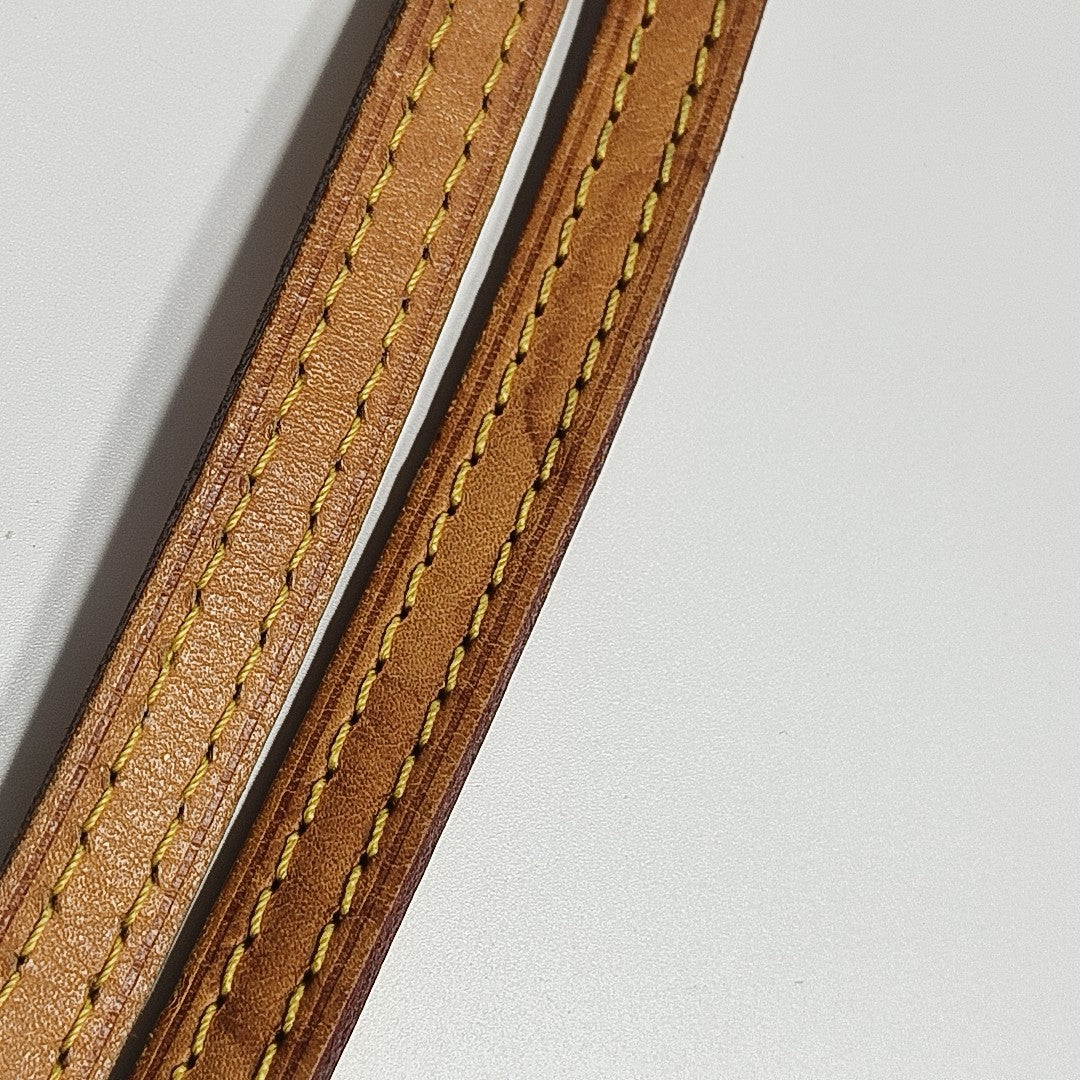 TURENNE Nano Monogram Coated Canvas Brown