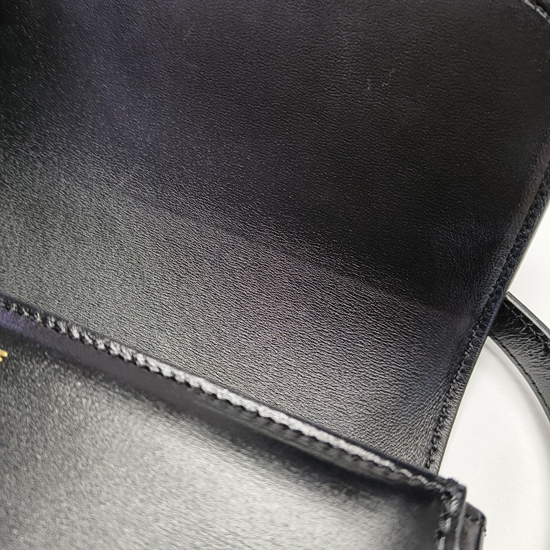 TRIOMPHE Teen Calfskin Black