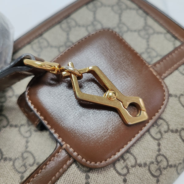 Horsebit 1955 Mini Coated Canvas Beige