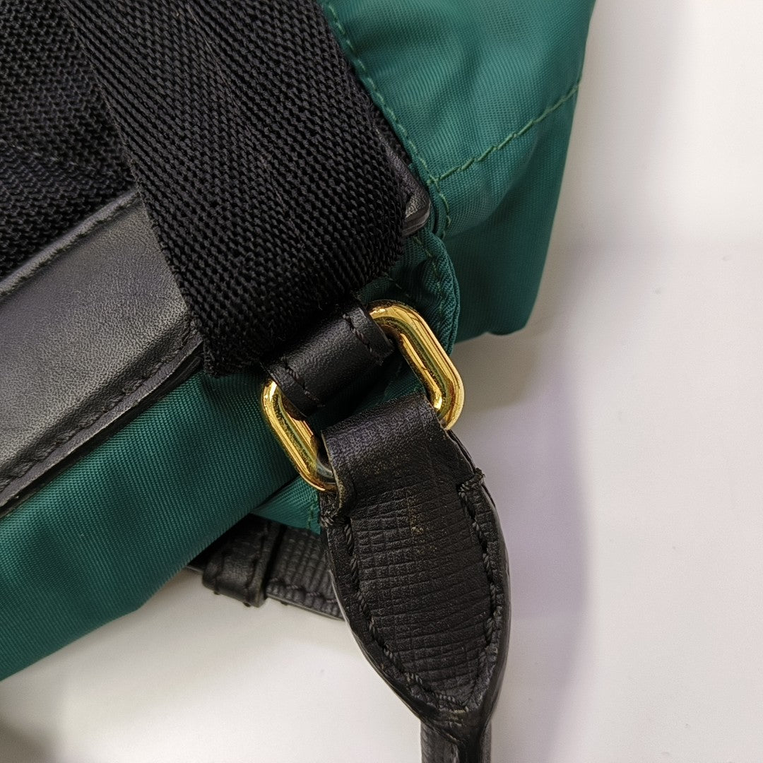 The Rucksack Medium Nylon Blue