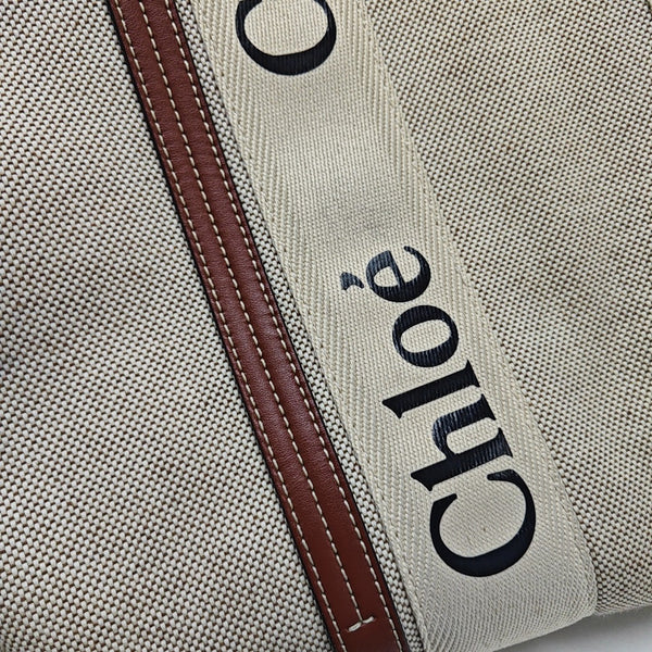 Woody Large Canvas Beige