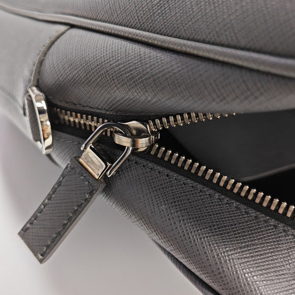 Saffiano Calfskin Gray