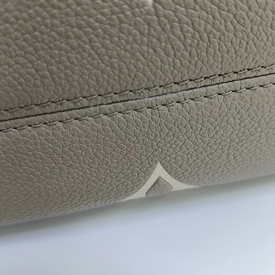ONTHEGO PM Monogram Calfskin Gray