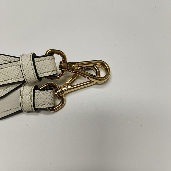 Monochrome Saffiano Calfskin White