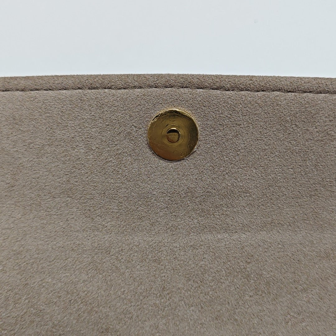 IVY Monogram Calfskin Gray