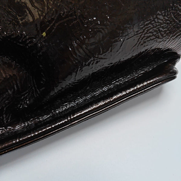 Patent Leather Brown