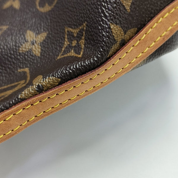 NÉONOÉ Nano Monogram Coated Canvas Brown