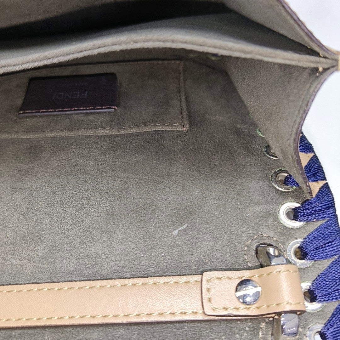 Authenticated pre-owned  Kan I Small Calfskin Beige - Shoulder Bag at Looply