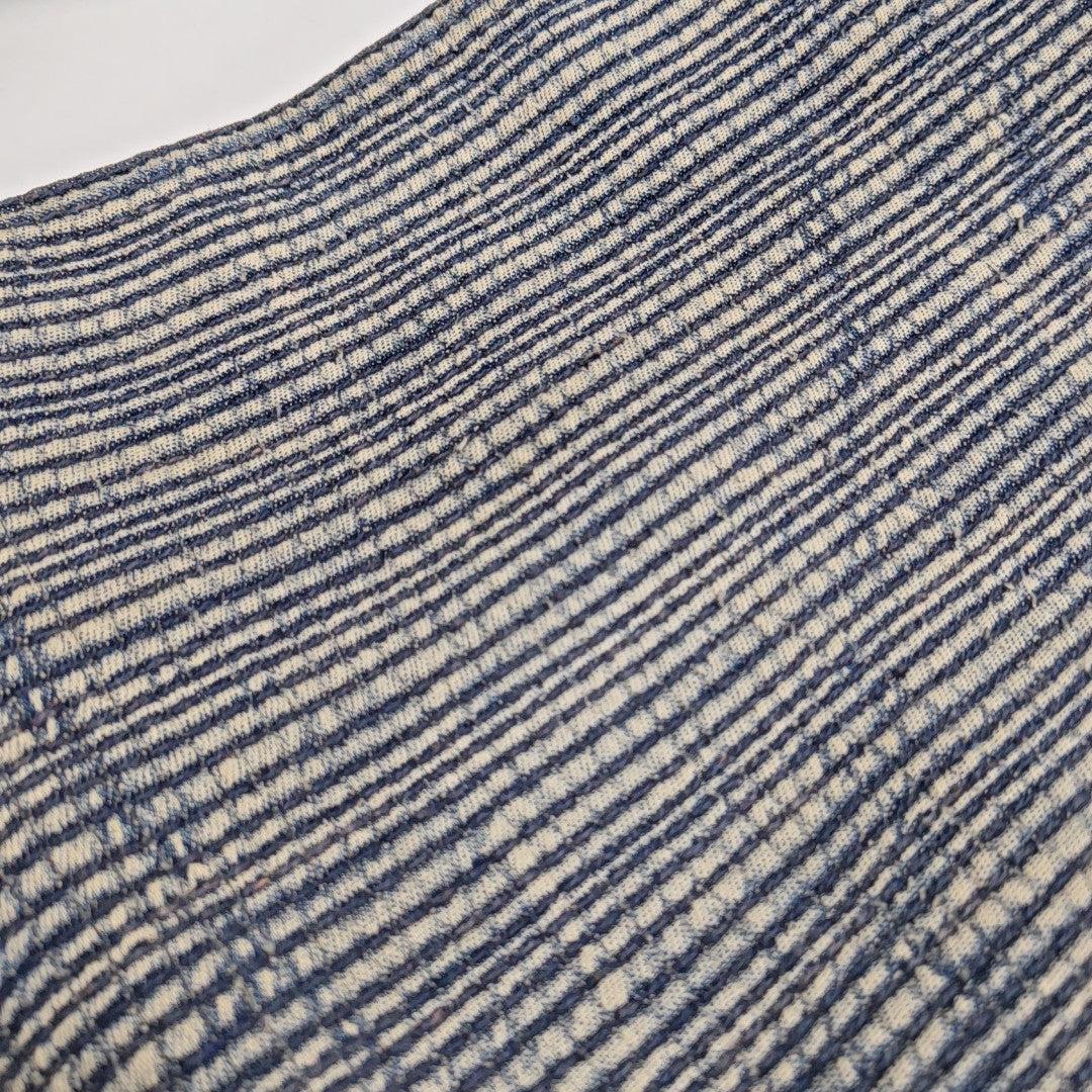 Fabric Bucket Bag Blue