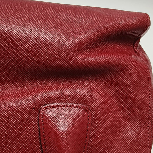 Calfskin Shoulder Bag Red