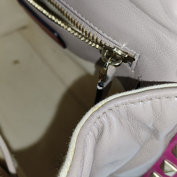Quilted Calfskin Shoulder Bag Pink