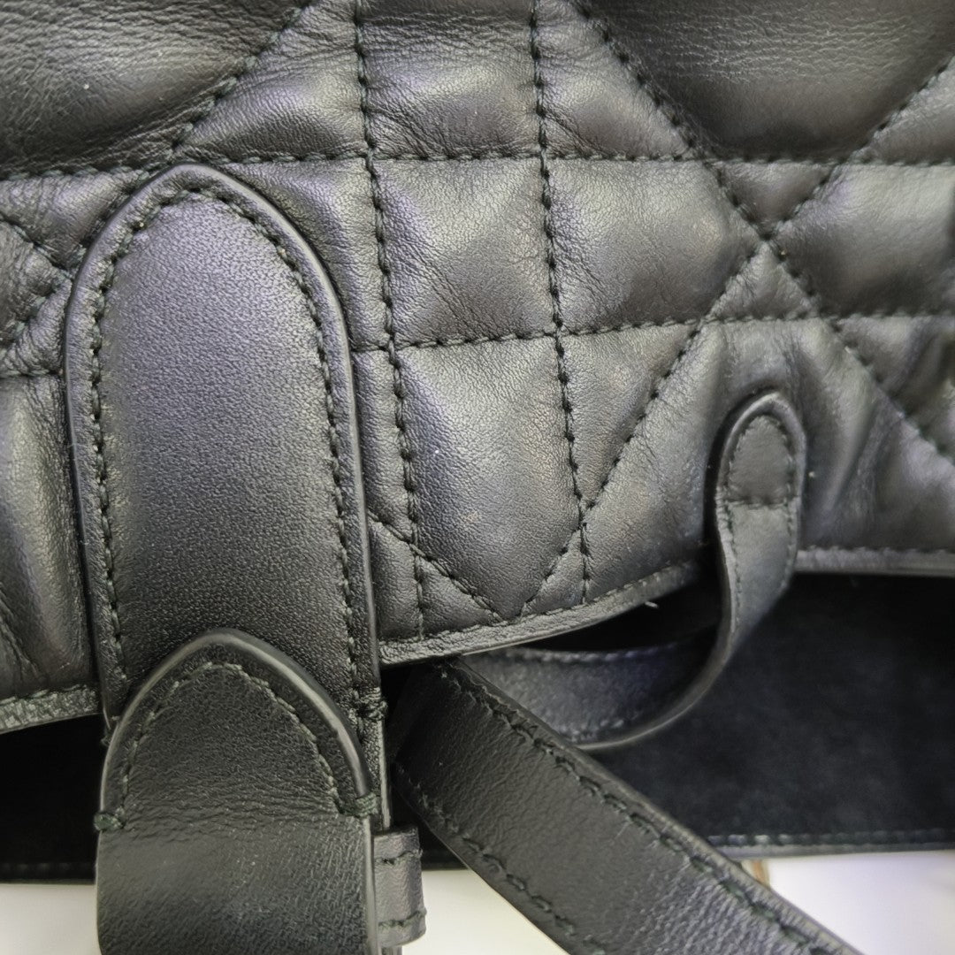 Toujours Medium Cannage Calfskin Black