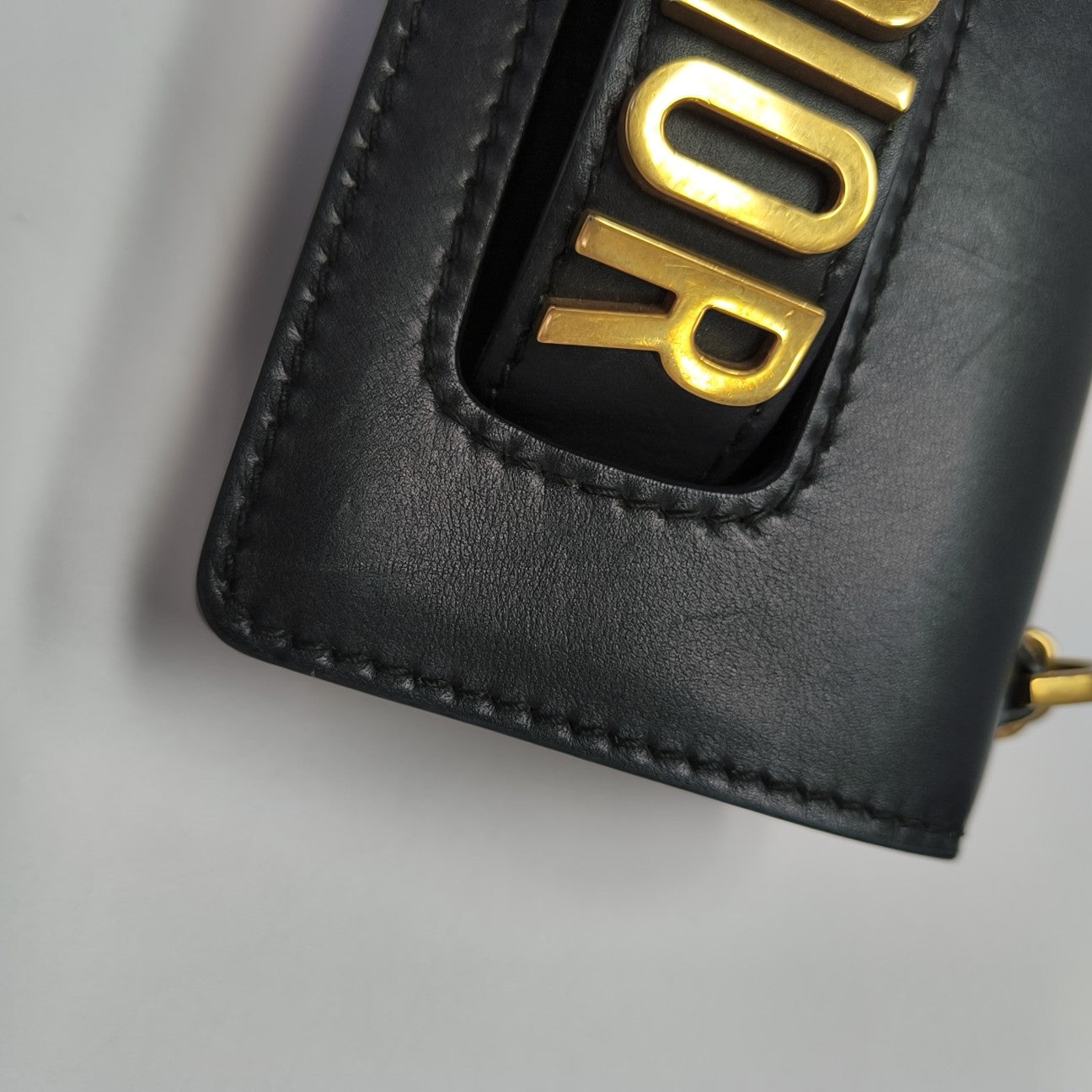 J'adior Calfskin Black