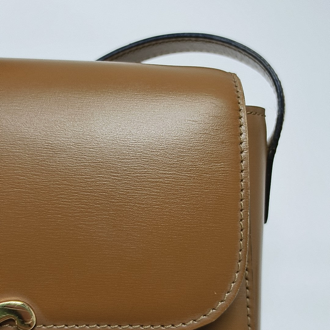 TRIOMPHE Nano Calfskin Brown