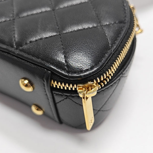 Quilted Lambskin Black