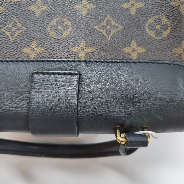 LOCKY BB Monogram Coated Canvas Brown