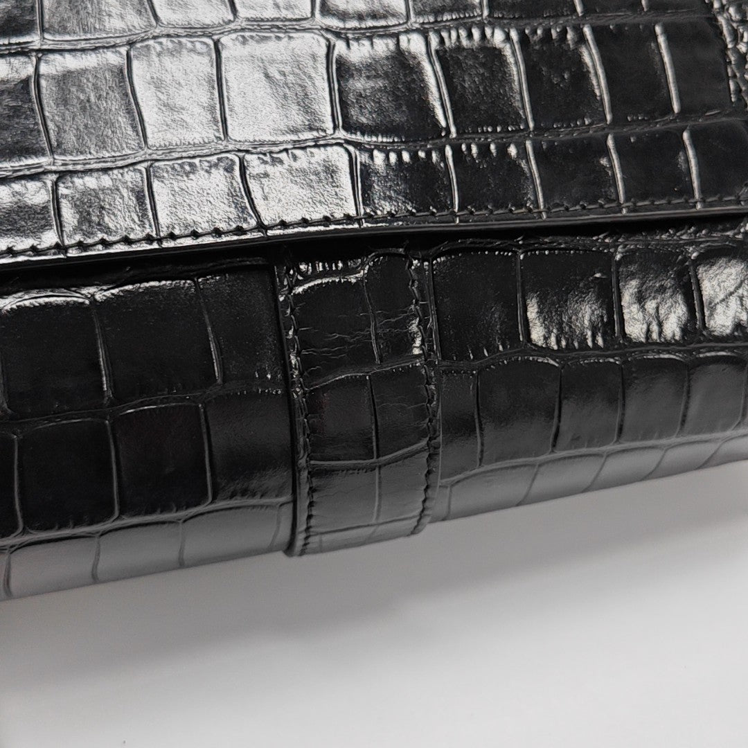 Sharp Calfskin Black