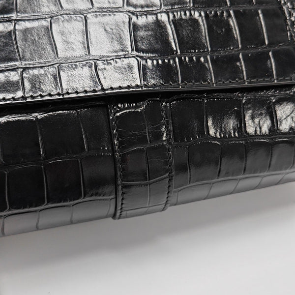 Sharp Calfskin Black