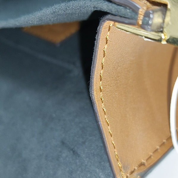 DAUPHINE Mini Monogram Coated Canvas Brown