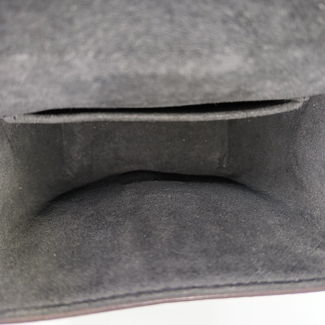 CAMERA BOX Monogram Coated Canvas Brown