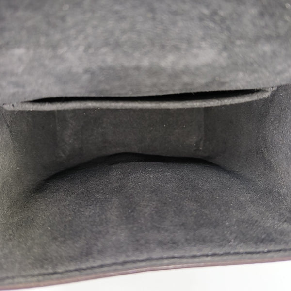 CAMERA BOX Monogram Coated Canvas Brown