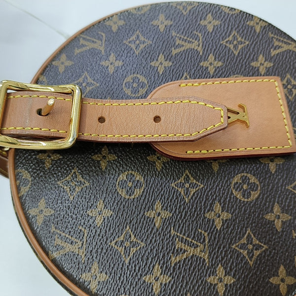 BOITE CHAPEAU PM Monogram Coated Canvas Brown