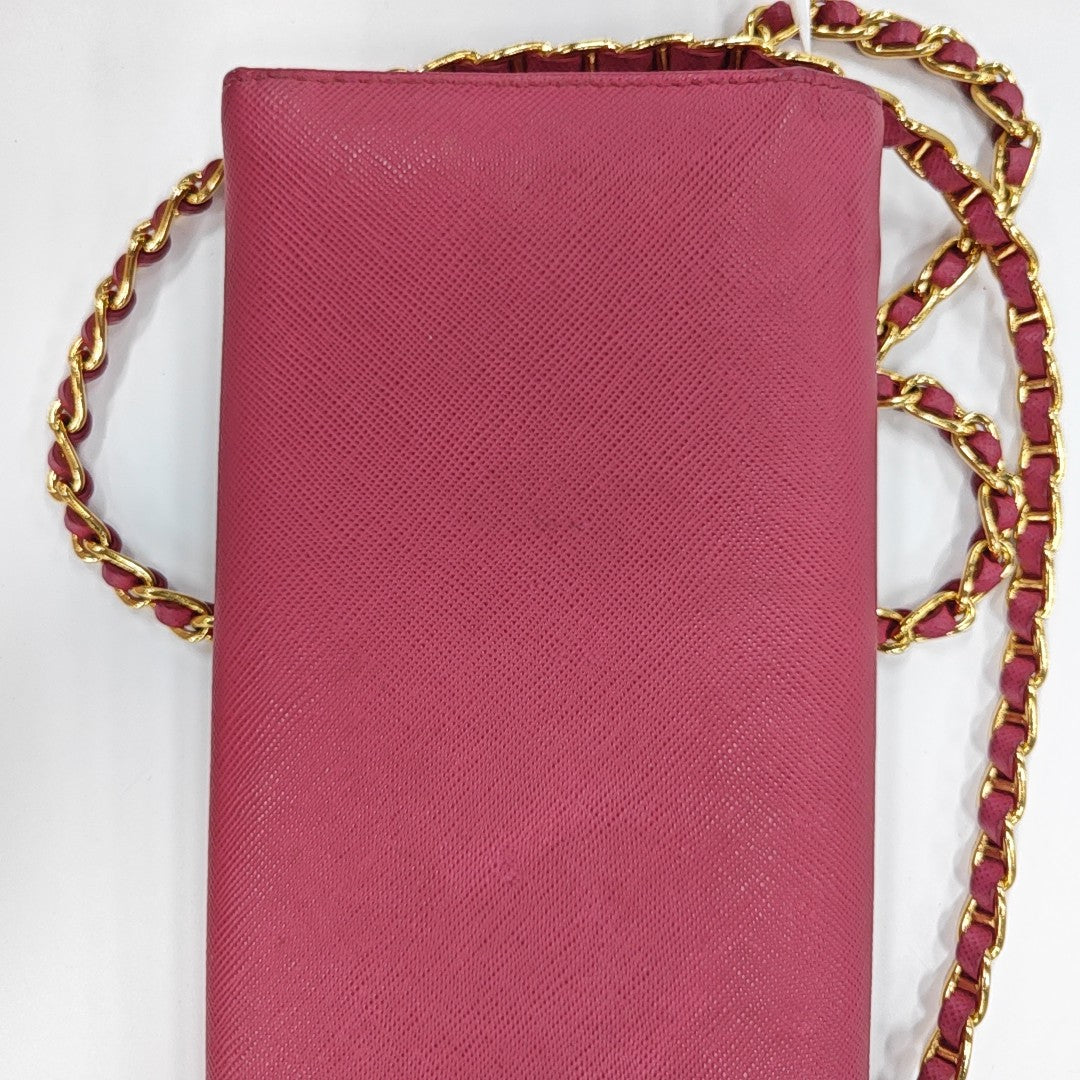 Calfskin Shoulder Bag Red