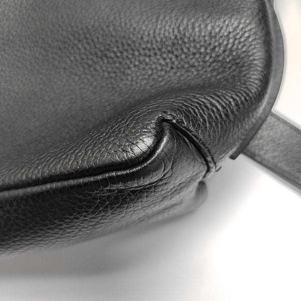 Calfskin Crossbody Bag Black