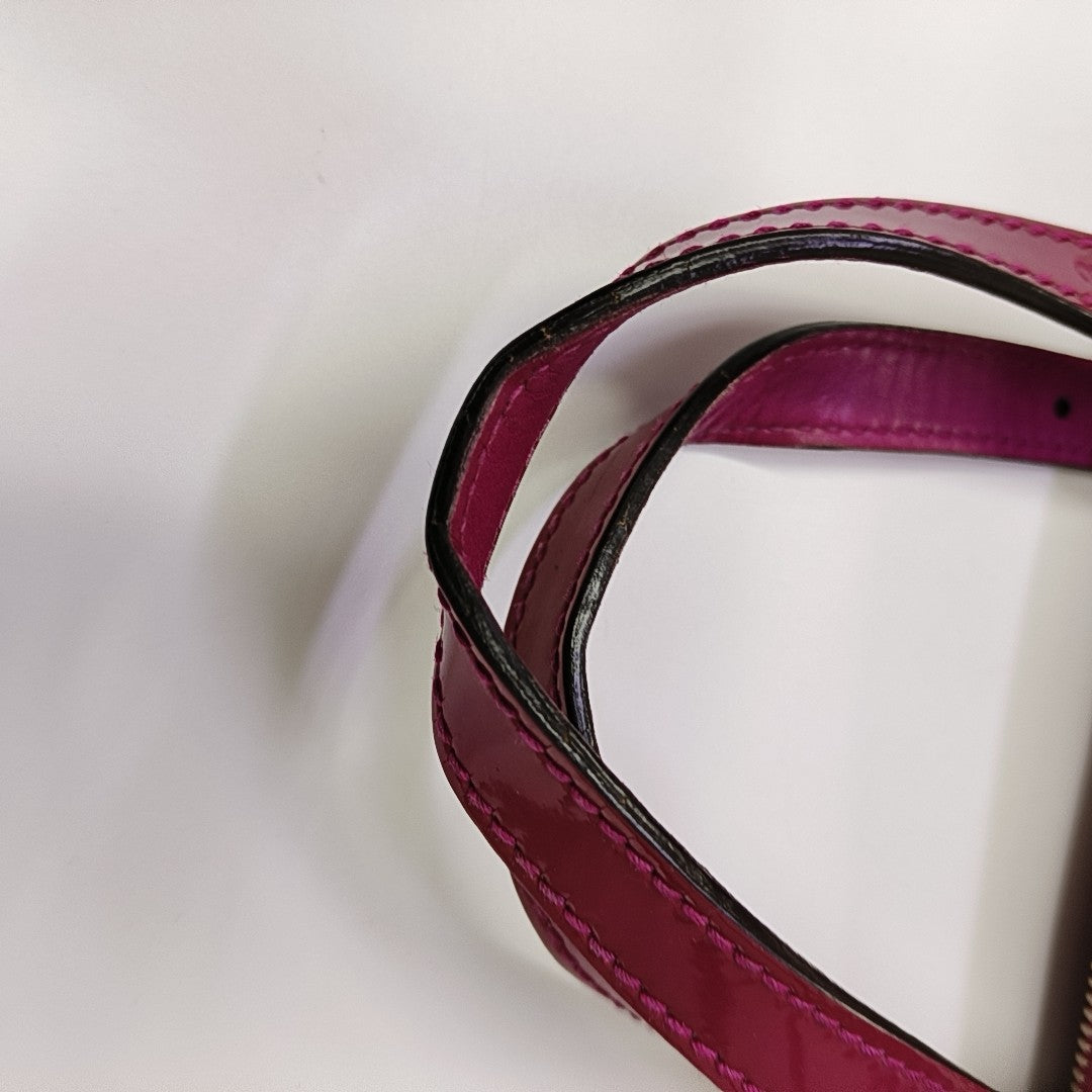 Microguccissima Monogram Calfskin Red